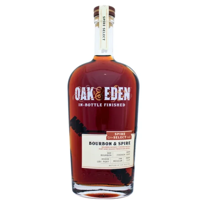Oak & Eden American Oak Bourbon & Spire Whiskey 750ml