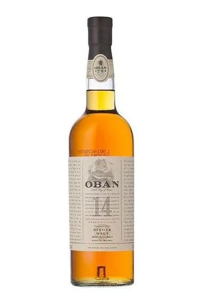 Oban 14 Year Old Single Malt Scotch Whisky