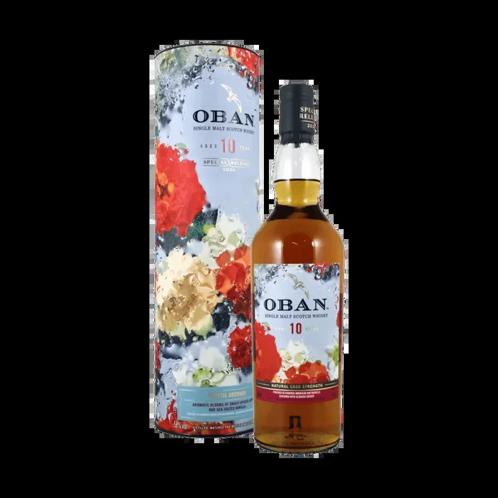 Oban Single Malt Scotch ’10 Year Natural Cask Strength Special Release 2024′