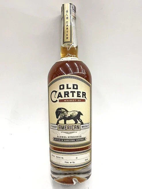 Old Carter Very Small Kentucky Batch 1 Barrel Strength Bottle 219 of 574 Straight Bourbon Whiskey 750ml