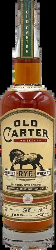 Old Carter Whiskey Co. Straight Rye Whiskey