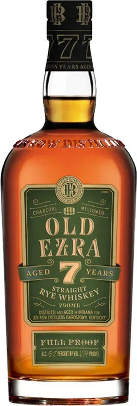 Old Ezra Brooks Full Proof Straight Rye Whiskey 7 Year Old 750ml