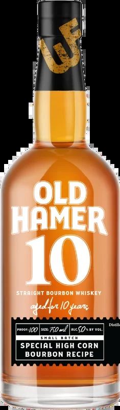 Old Hamer 10 Year Old Straight Bourbon Whiskey