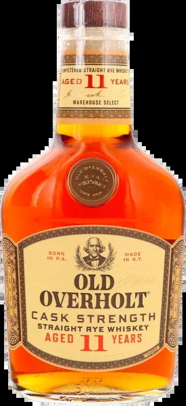 Old Overholt Cask Strength 11 Year Old Straight Rye Whiskey