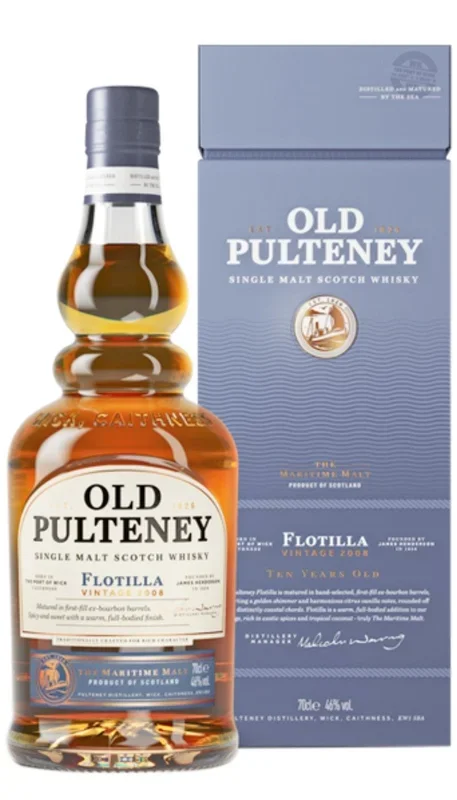 Old Pulteney Flotilla 2008 Vintage Scotch Whisky | 700ML