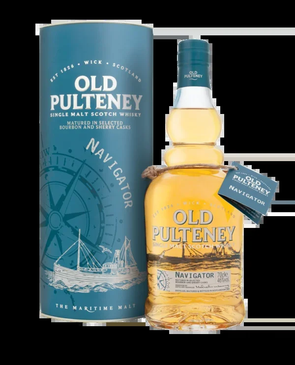OLD PULTENEY NAVIGATOR SCOTCH SINGLE MALT MATURED IN BOURBON & SHERRY CASKS 750ML