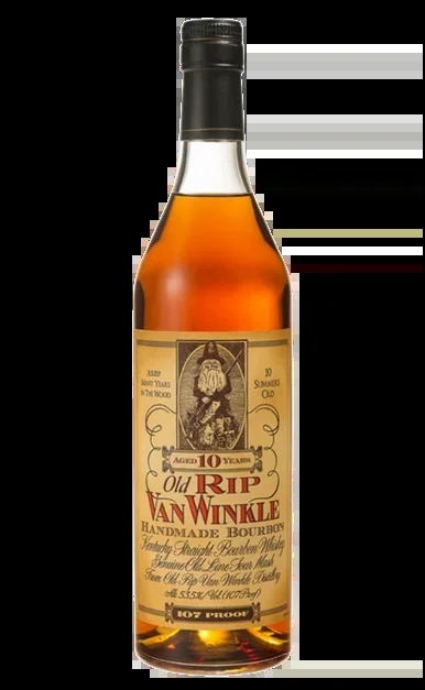 OLD RIP PAPPY VAN WINKLE BOURBON HANDMADE KENTUCKY 10YR 750ML