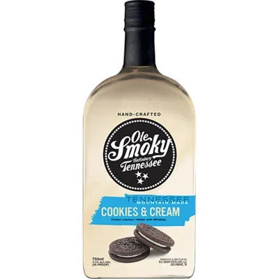 Ole Smoky Cookies & Cream Liqueur Mountain Made 35 750ML