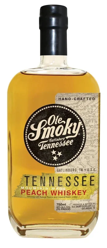 OLE SMOKY PEACH WHISKEY 750ML
