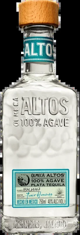 OLMECA ALTOS TEQUILA PLATA 750ML