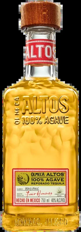 OLMECA ALTOS TEQUILA REPOSADO 750ML