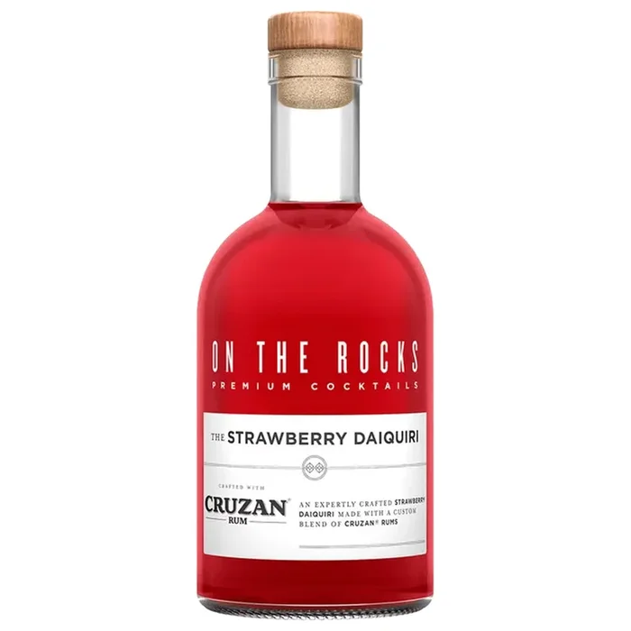 On The Rocks Strawberry Daiquiri w/ Cruzan Rum