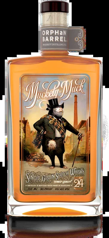 ORPHAN BARREL MUCKETY MUCK SCOTCH SINGLE GRAIN 24YR 750ML