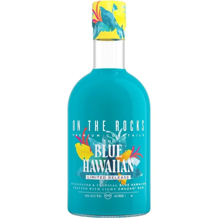 OTR – On The Rocks Blue Hawaiian With Cruzan® Rum & Blue Curaçao