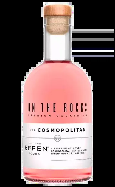 OTR ON THE ROCKS COCKTAIL THE COSMOPOLITAN W/ EFFEN VODKA 375ML