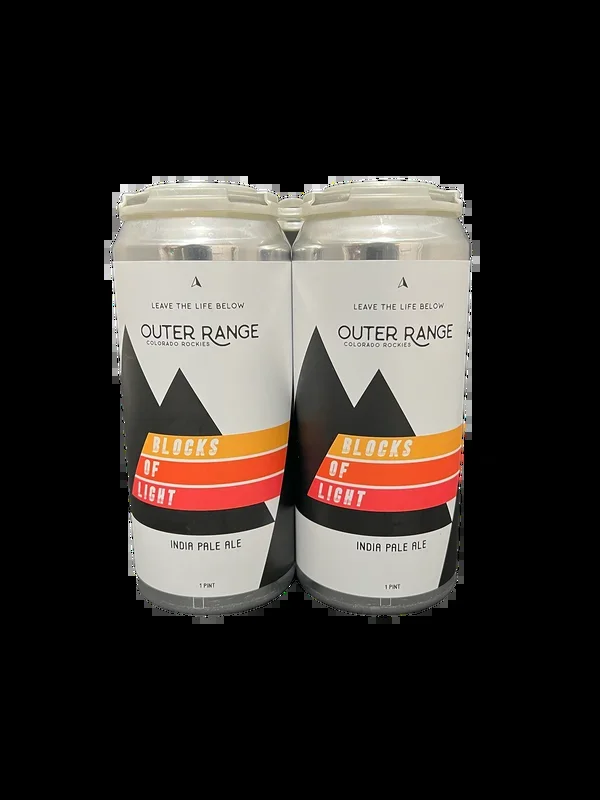 Outer Range Blocks Of Light IPA 4 Pack Cans