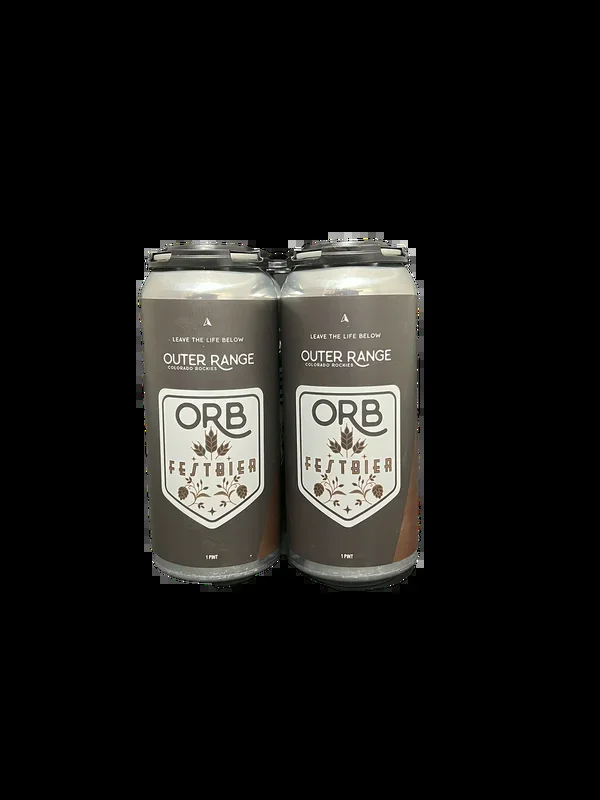 Outer Range Festbier 4 Pack Cans