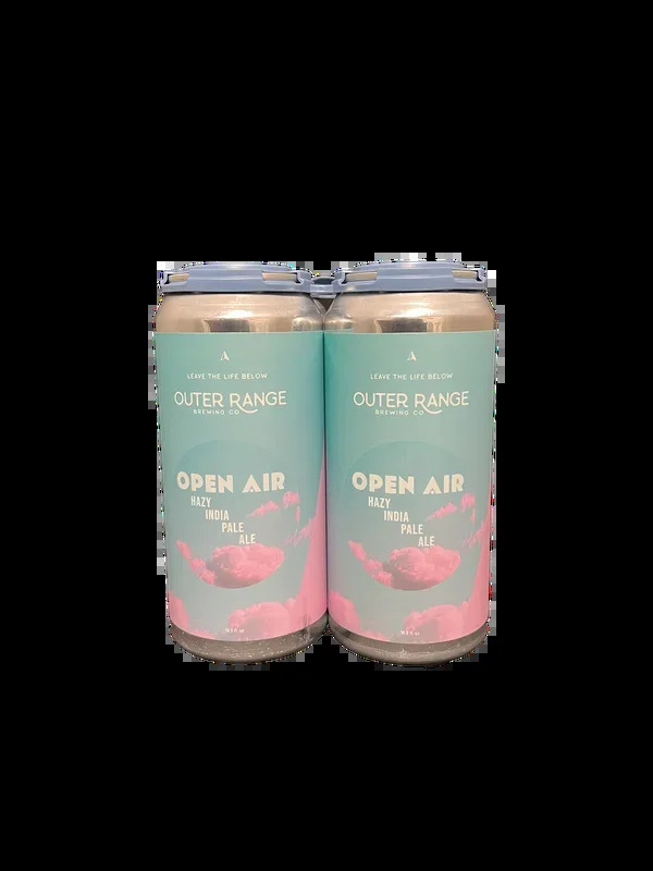 Outer Range Open Air Hazy IPA 4 Pack Cans