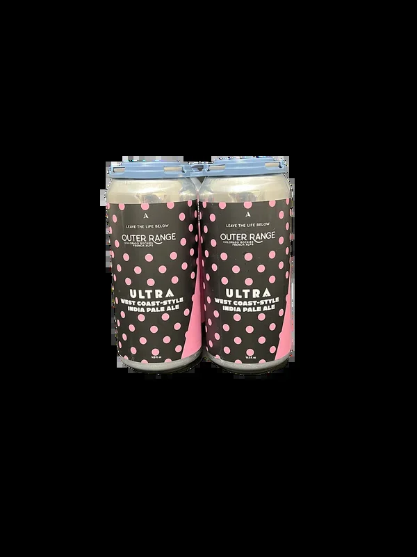 Outer Range Ultra West Coast IPA 4 Pack Cans