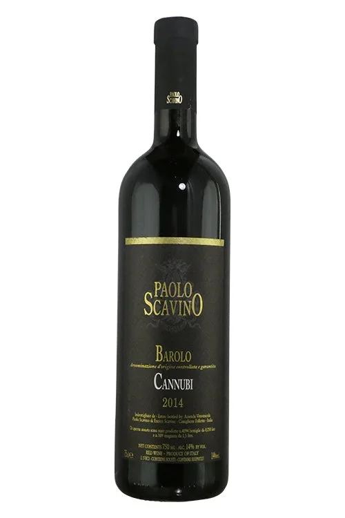 Paolo Scavino Barolo Cannubi – 2014 (750ml)