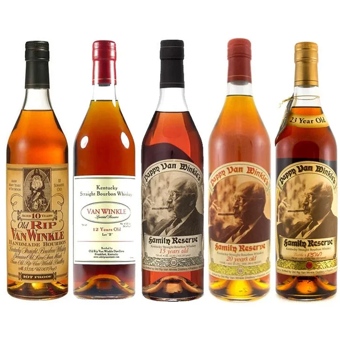 Pappy Van Winkle’s 10 Year, 12 Year, 15 Year, 20 Year & 23 Year Bundle