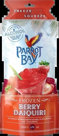 Parrot Bay Frozen Berry Daiquiri (250mL)