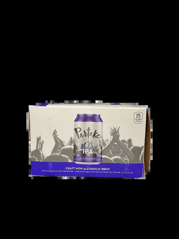 Partake Hazy IPA Non-Alcoholic 6 Pack Cans