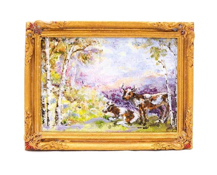 Pastoral Scene Oil Painting