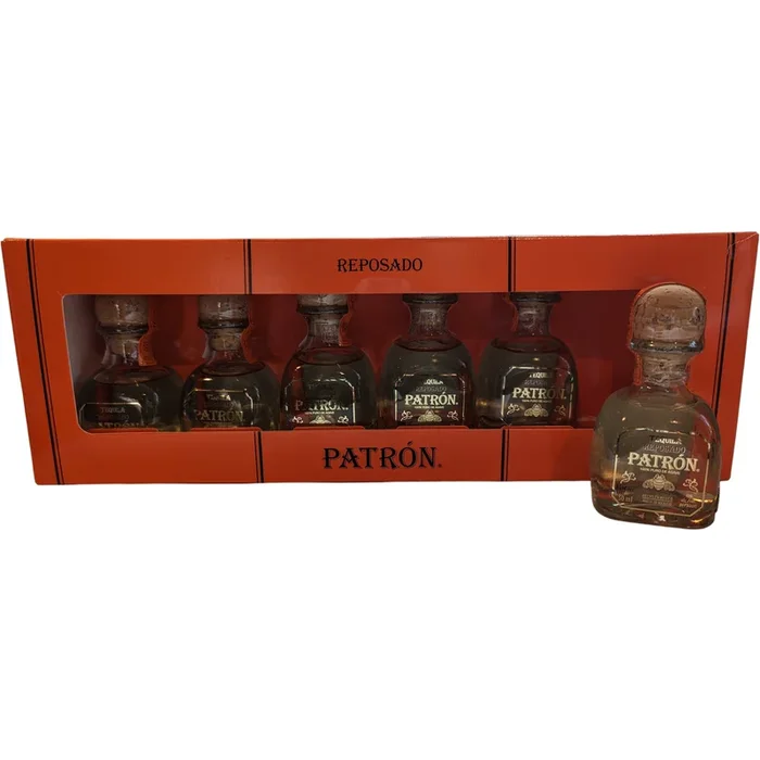 Patron Reposado Tequila 50ml 6 Pack