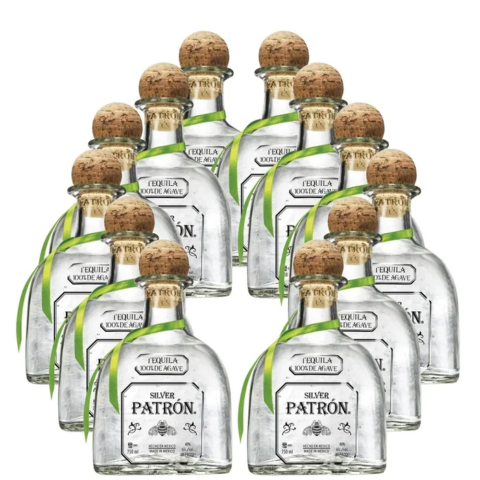 Patron Silver Tequila 12 X 750 ml