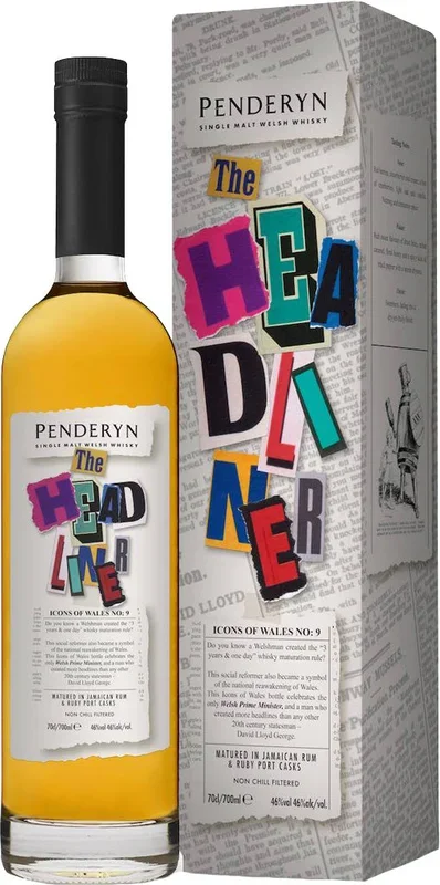 Penderyn Icon of Wales Hiraeth No. 9 Single Malt Whisky 700ml