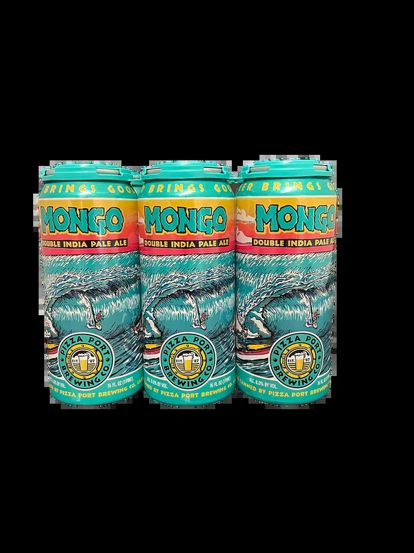 Pizza Port Mongo DIPA 6 Pack 16oz Cans