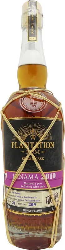 Plantation Single Cask Panama Rum 2010 750ml