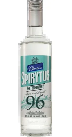 POLONAISE SPIRYTUS REKTYFIKOWANY SPIRIT POLAND 192PF 750ML