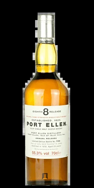 Port Ellen 29 Year Old 1978 8th Annual Release (700mL)