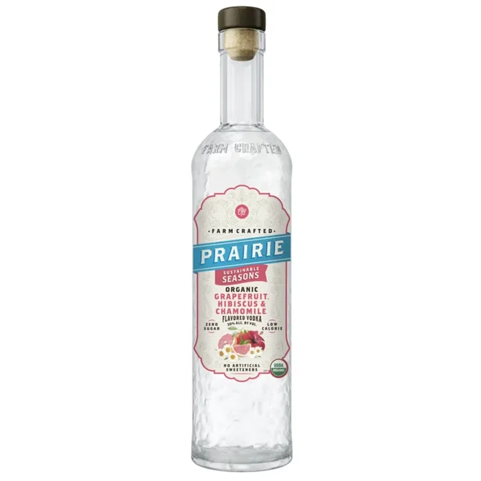 Prairie Grapefruit Hibiscus & Chamomile Flavored Vodka