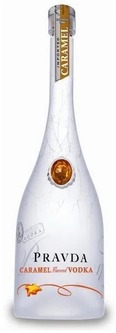 Pravda Caramel Vodka 750ml
