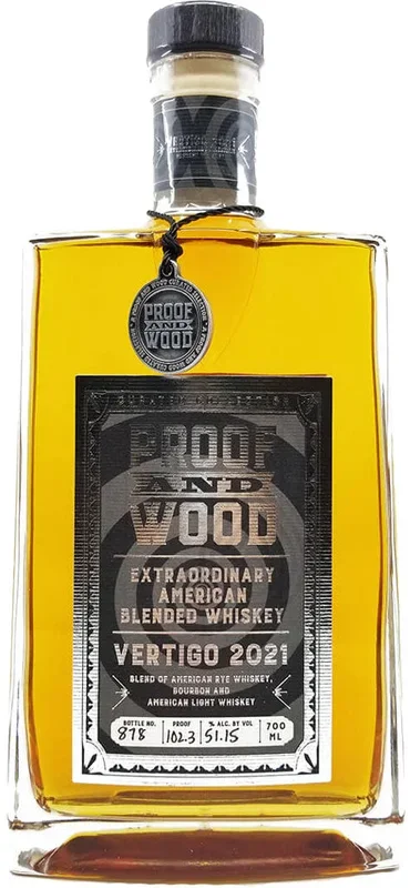 Proof & Wood Vertigo Extraordinary American Blended Whiskey 700ml