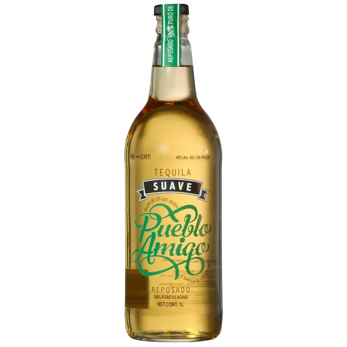 Pueblo Amigo Reposado Tequila Suave – 1 Liter