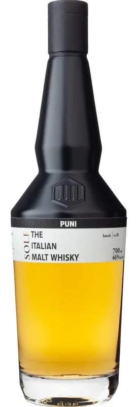 Puni Italian Malt Whiskey Sole Bourbon & Sherry Cask 4 Year Old 750ml