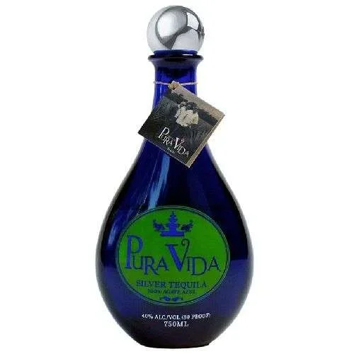 Pura Vida 80 Proof Silver Tequila 750ML