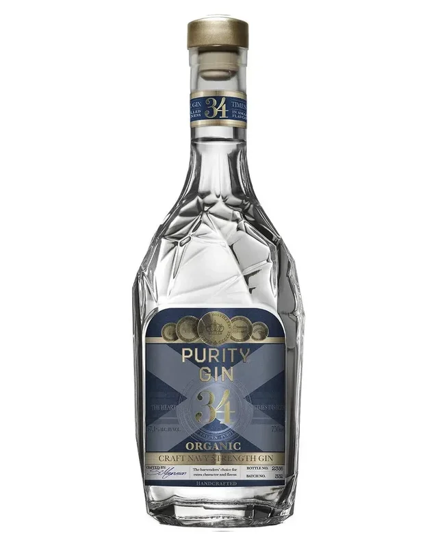 Purity Nordic Navy Strength Organic Gin, 70 cl