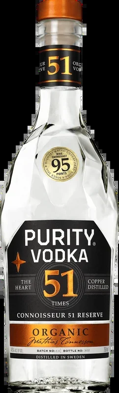 Purity Vodka Connoisseur 51 Reserve