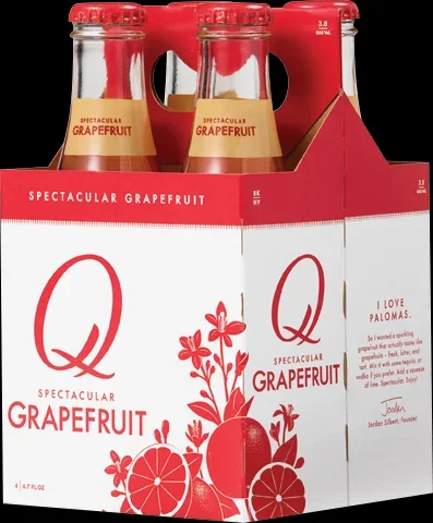 Q SPECTACULAR GRAPEFRUIT 4X6.7OZ BOT