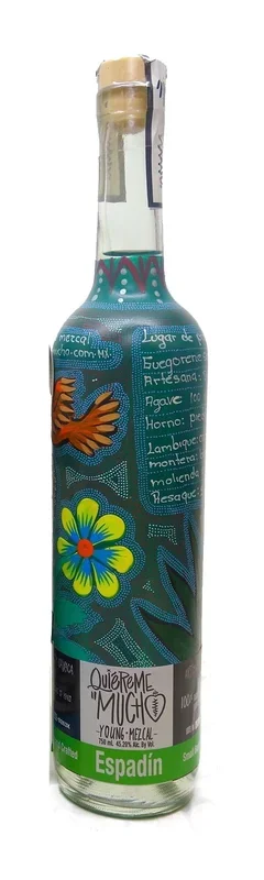 QUIEREME MUCHO MEZCAL ESPADIN 750ML