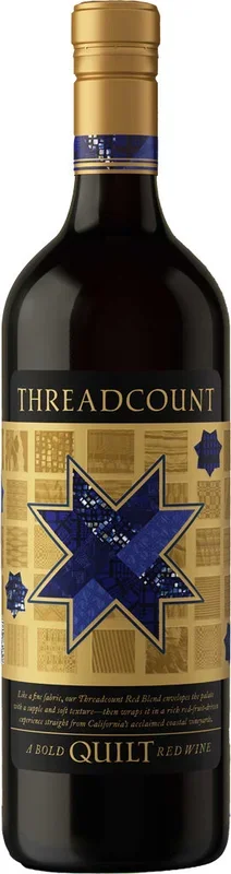 Quilt Threadcount Red Paso Robles 750ml