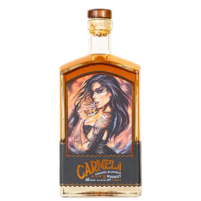 R6 Distillery Caramel Flavored Whiskey Carmela