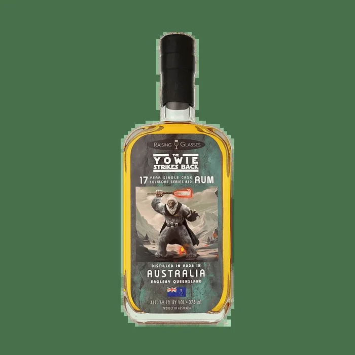 Raising Glasses Yowie Strikes Back 17 Year Beenleigh Australian Single Cask Rum
