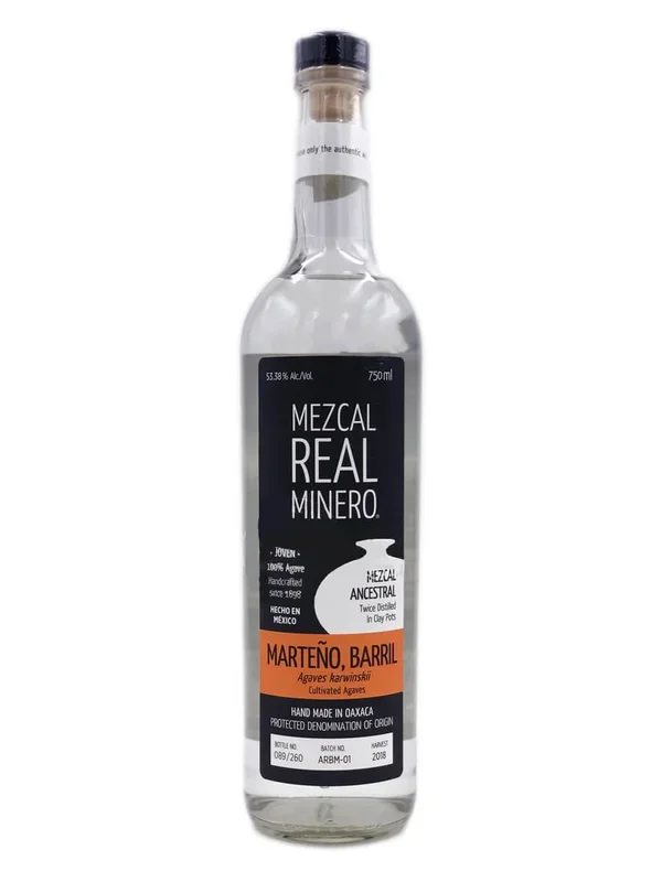 Real Minero Marteno Barril Ancestral Mezcal