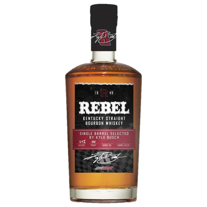 Rebel Bourbon Kyle Busch 108 Single Barrel